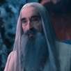 Christopher Lee in The Hobbit trilogy