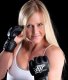 Holly Holm as a female MMA fighter.