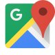 Google Maps as a mapping web service.